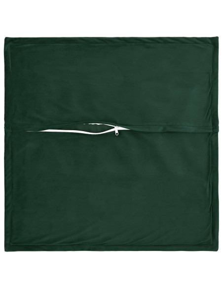 Federa 2 pcs HOUTEN Verde Scuro 35 x 35 cm Velluto