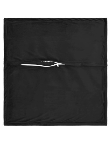 Federa 2 pcs HOUTEN Nero 35 x 35 cm Velluto