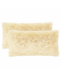 Federa 2 pcs HEERLEN Crema 40 x 70 cm Fleece PV 2