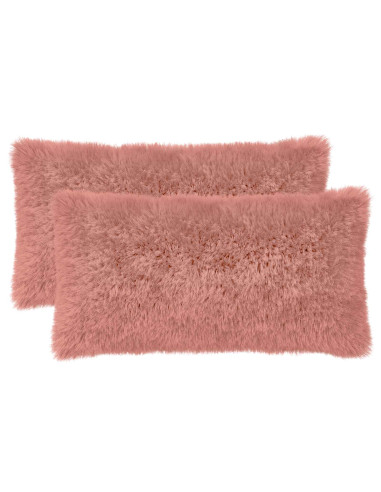 Federa 2 pcs HEERLEN Rosa 40 x 70 cm Fleece PV