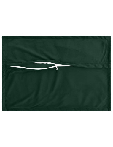 Federa 6 pcs HOUTEN Verde Scuro 40 x 60 cm Velluto