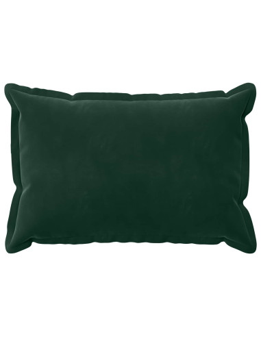Federa 2 pcs HOUTEN Verde Scuro 40 x 60 cm Velluto