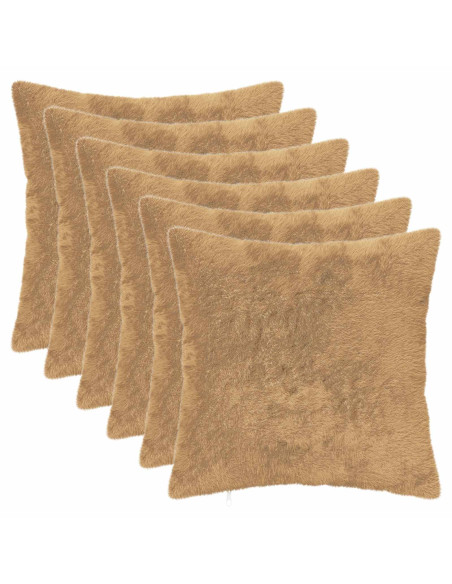 Federa 6 pz HEERLEN Tortora 35 x 35 cm