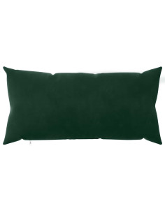 Federa 2 pcs HEERLEN Verde Scuro 40 x 80 cm Velluto 2