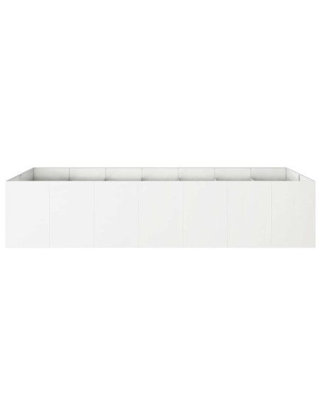 Vaso da giardino Bianco 280 x 80 x 60 cm