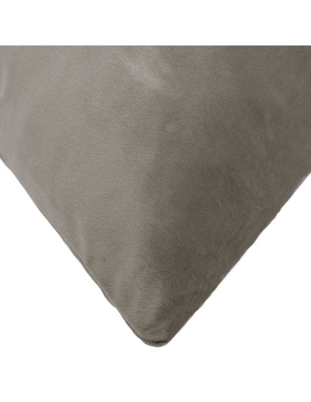 Federa 6 pcs HEERLEN Grigio Chiaro 80 x 80 cm Velluto