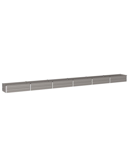 Letto rialzato da giardino Ruggine 480 x 40 x 24 cm cartone