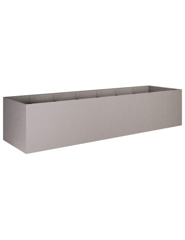Vaso da giardino Ruggine 280 x 80 x 60 cm Acciaio Corten