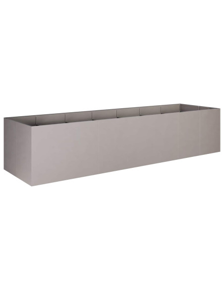 Vaso da giardino Ruggine 280 x 80 x 60 cm Acciaio Corten