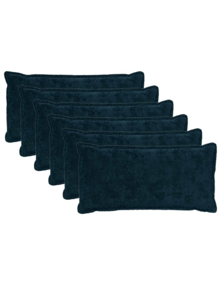 Federa 6 pz HOUTEN Blu navy 40 x 80 cm