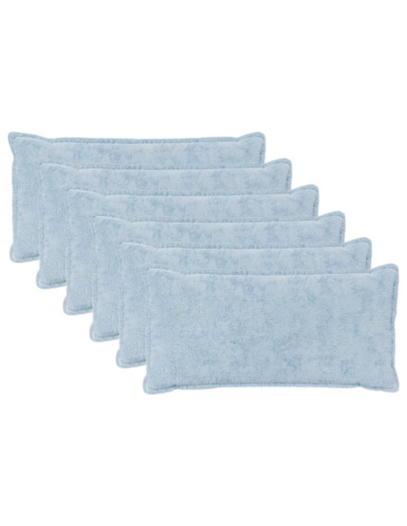 Federa 6 pz HOUTEN Azzurro 40 x 80 cm