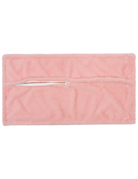 Federa 6 pz HOUTEN Rosa 40 x 80 cm Pelliccia di Coniglio Finta