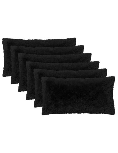 Federa 6 pcs HEERLEN Nero 40 x 80 cm Fleece PV