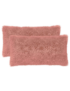Federa 2 pcs HEERLEN Rosa 40 x 80 cm Fleece PV 2