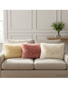 Federa 6 pcs HEERLEN Crema 40 x 60 cm Fleece PV