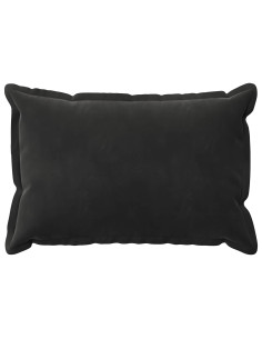 Federa 6 pcs HOUTEN Nero 50 x 75 cm Velluto 2