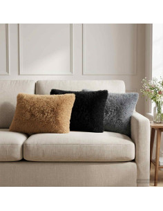 Federa 6 pcs HEERLEN Nero 40 x 60 cm Fleece PV