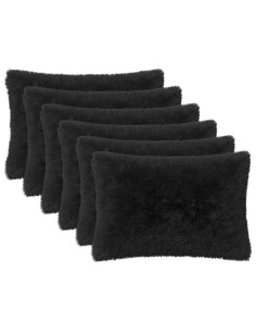Federa 6 pcs HEERLEN Nero 40 x 60 cm Fleece PV 2