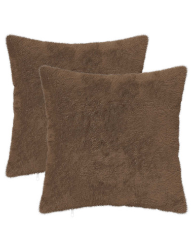 Federa 2 pz HEERLEN Marrone Chiaro 40 x 40 cm