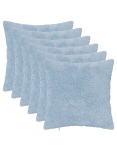 Federa 6 pz HEERLEN Azzurro 40 x 40 cm
