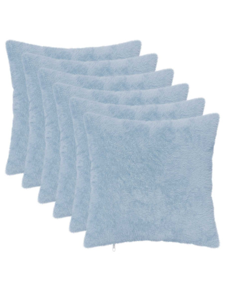 Federa 6 pz HEERLEN Azzurro 40 x 40 cm