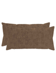 Federa 2 pz HEERLEN Marrone Chiaro 40 x 80 cm