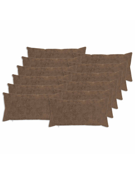 Federa 12 pz HEERLEN Marrone Chiaro 40 x 80 cm