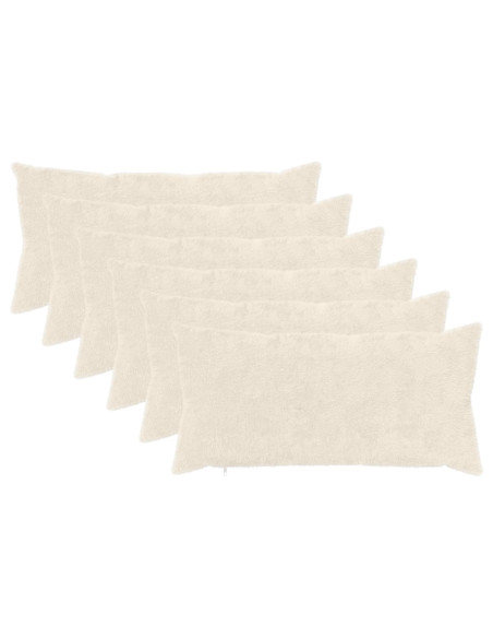 Federa 6 pz HEERLEN Bianco 40 x 80 cm