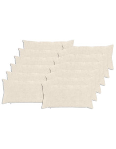 Federa 12 pz HEERLEN Bianco 40 x 80 cm