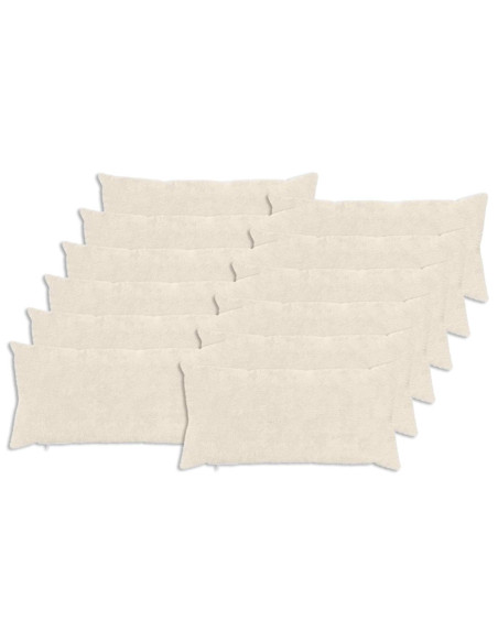 Federa 12 pz HEERLEN Bianco 40 x 80 cm