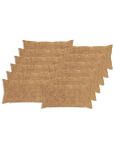 Federa 12 pz HEERLEN Tortora 40 x 80 cm