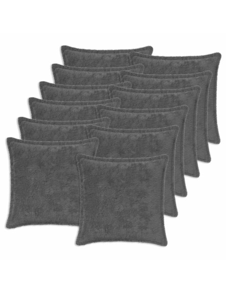 Federa 12 pz HOUTEN Grigio Scuro 40 x 40 cm