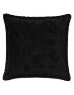 Federa 2 pz HOUTEN Nero 40 x 40 cm Pelliccia di Coniglio Finta 2