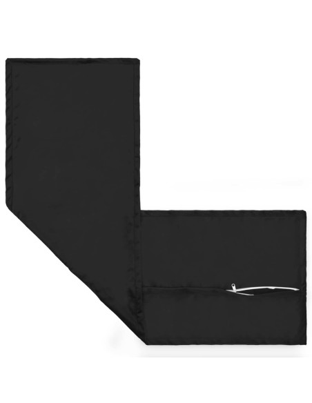 Federa HOUTEN Nero 40 x 145 cm Velluto