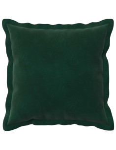Federa 12 pcs HOUTEN Verde Scuro 40 x 40 cm Velluto 2