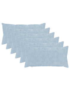 Federa 6 pz HEERLEN Azzurro 40 x 80 cm