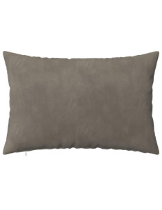 Federa 6 pcs HEERLEN Grigio Chiaro 40 x 60 cm Velluto 2