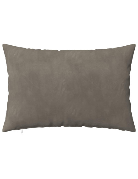 Federa 6 pcs HEERLEN Grigio Chiaro 40 x 60 cm Velluto