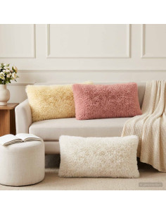 Federa 2 pcs HEERLEN Crema 40 x 80 cm Fleece PV