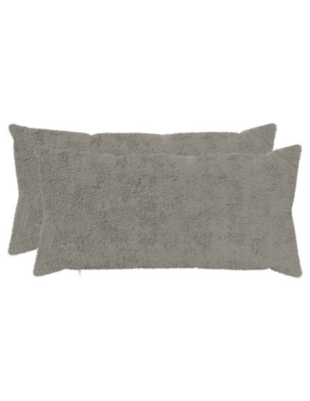 Federa 2 pz HEERLEN Grigio Chiaro 40 x 80 cm