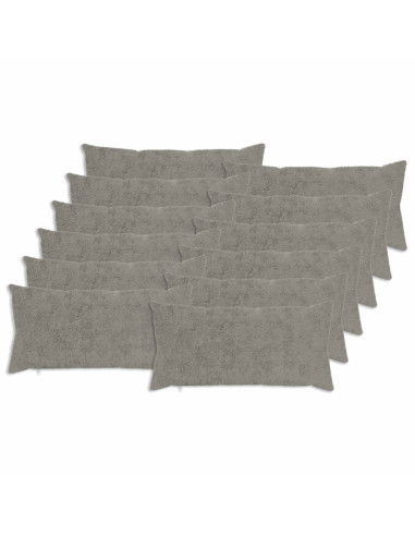 Federa 12 pz HEERLEN Grigio Chiaro 40 x 80 cm
