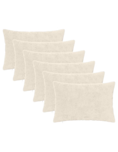 Federa 6 pz HEERLEN Bianco 50 x 75 cm