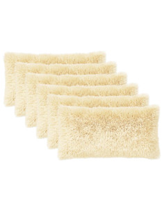 Federa 6 pcs HEERLEN Crema 40 x 80 cm Fleece PV 2