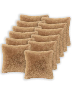 Federa 12 pcs HEERLEN Tortora 50 x 50 cm Fleece PV