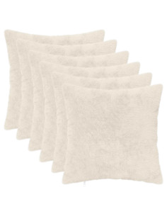 Federa 6 pz HEERLEN Bianco 50 x 50 cm