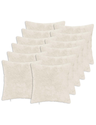 Federa 12 pz HEERLEN Bianco 50 x 50 cm