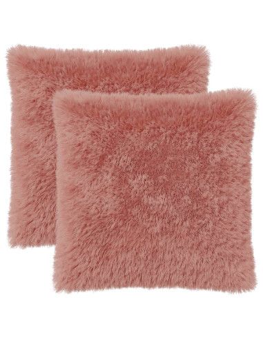 Federa 2 pcs HEERLEN Rosa 65 x 65 cm Fleece PV
