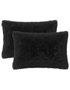Federa 2 pcs HEERLEN Nero 40 x 60 cm Fleece PV 2