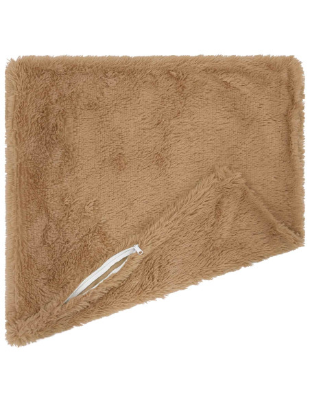 Federa 6 pcs HEERLEN Tortora 50 x 50 cm Fleece PV