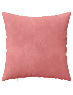 Federa 6 pcs HEERLEN Rosa 50 x 50 cm Velluto 2